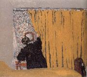Edouard Vuillard Yellow curtains Sweden oil painting artist